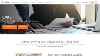 
                            8. CPAs: Partner With Paycor For Payroll Solutions