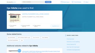
                            7. Cpc Odisha at top.accessify.com