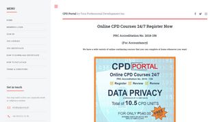 
                            5. CPD Portal Official Website