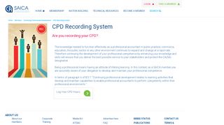 
                            7. CPD Recording System - Continuing Professional ... - SAICA