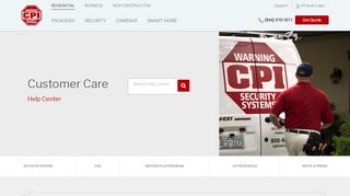 
                            4. CPI Security | Customer Care