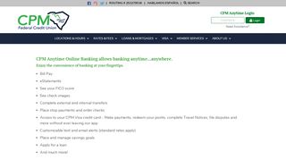 
                            1. CPMAnytimeOnlineBanking - cpmfed.com