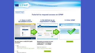 
                            2. CPNP Access tutorial - europa.eu