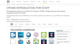 
                            3. CPOMS Introduction for Staff - Hook Junior School