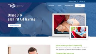 
                            4. CPR and First Aid Courses | HSI Online