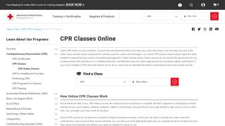 
                            10. CPR Online Classes - American Red Cross