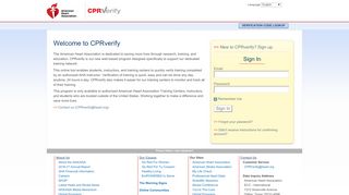 
                            6. CPRverify