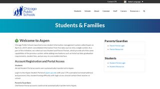 
                            2. CPS : Home : Students - Chicago