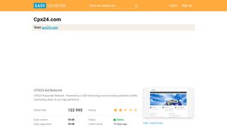 
                            8. Cpx24.com: CPX24 Ad Network - Easy Counter