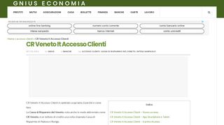 
                            1. CR Veneto It Accesso Clienti. Come eseguire …