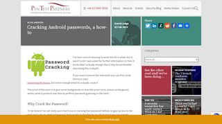 
                            4. Cracking Android passwords, a how-to | Pen Test Partners