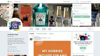 
                            8. Craft Gin Club (@craftginclub) | Twitter