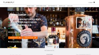 
                            3. Craft Gin Club — Memberships & Gifts | Flavourly