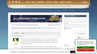 
                            6. Craftable Items Guide - Portalknights.com