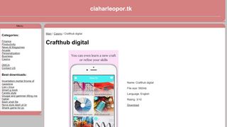 
                            9. Crafthub digital download - ciaharleopor.tk