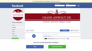 
                            9. Crash-Anwalt.de - Reviews | Facebook