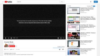 
                            6. Crawler Mode - YouTube