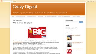 
                            5. Crazy Digest: What is AirAsia BIG SHOT?