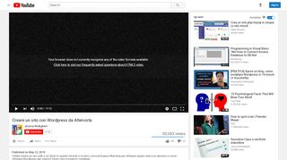
                            6. Creare un sito con Wordpress da Altervista - YouTube