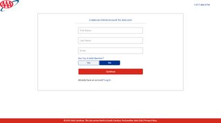 
                            3. Create a AAA Member Account - Login to AAA.com