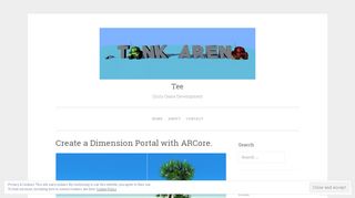 
                            9. Create a Dimension Portal with ARCore. – Tee