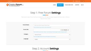 
                            7. Create a Forum - Free Forum Sign Up 100% free to Use Forum ...