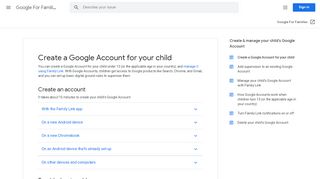 
                            4. Create a Google Account for your child - Google For Families ...