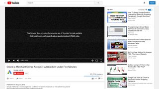 
                            4. Create a Merchant Center Account - AdWords In Under Five ...