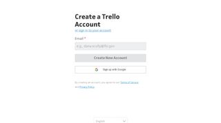 
                            8. Create a Trello Account