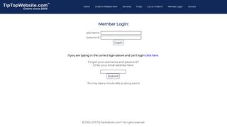 
                            5. Create a Website Member Login