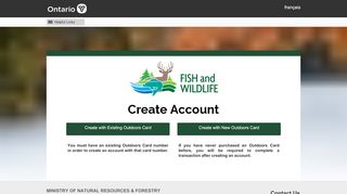 
                            6. Create Account - huntandfishontario.com