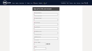 
                            4. Create Account - KSL.com