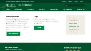 
                            1. Create Account / Login - Jesuit High School - Portland