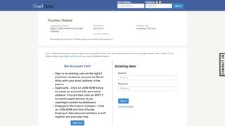 
                            9. Create Account / Login - Smart Hires