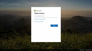 
                            1. Create account - Microsoft account