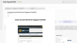 
                            9. Create Account SSH Server Singapore FastSSH