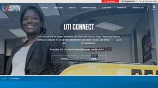 
                            3. Create Account - UTI Connect - Universal Technical Institute