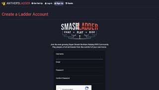 
                            7. Create an Account - Anther's Ladder