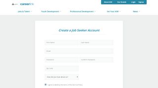 
                            11. Create an account | Careerlink