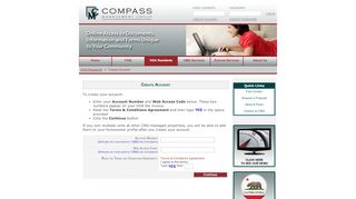 
                            4. Create an Account - Compass Management Group