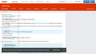 
                            5. Create an Apigee Edge account | Apigee Docs