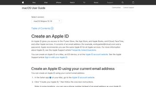 
                            2. Create an Apple ID - Apple Support