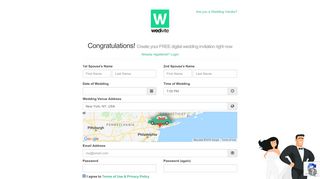 
                            4. Create an Invitation | Wedivite