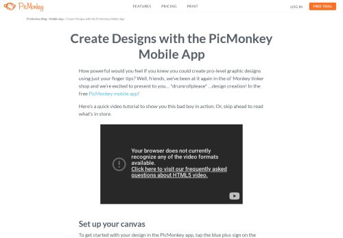 
                            7. Create Designs with the PicMonkey Mobile App | PicMonkey