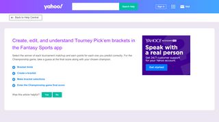 
                            1. Create, edit, and understand Tourney Pick’em …