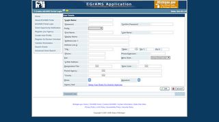 
                            8. Create eGrAMS Portal Login - egrams-mi.com