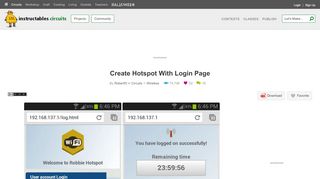 
                            2. Create Hotspot With Login Page: 4 Steps