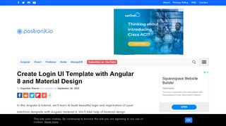 
                            8. Create Login UI Template with Angular 8 and Material ...