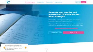 
                            8. Create my own CV design in PDF for free with CVDesignR