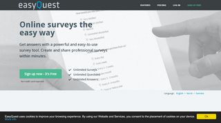 
                            5. Create Online Surveys for Free | EasyQuest Survey Tool